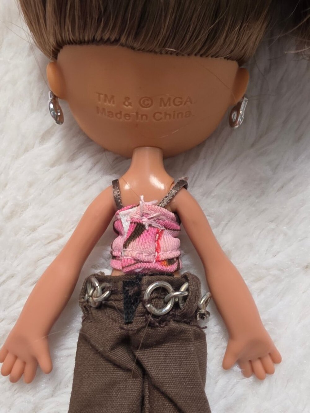 Vintage Bratz Kidz Yasmin Doll 2006 RC Motor Scooter Complete Outfit Cargo Pants - Picture 6 of 7